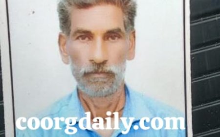 ಶನಿವಾರಸಂತೆ:ಕಾಡಾನೆ  ದಾಳಿಗೆ ಕೃಷಿಕ ಬಲಿ