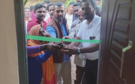 ನುಡಿದಂತೆ ನಡೆದ ಮಾಜಿ ಜಿ.ಪಂ ಸದಸ್ಯ ಅಬ್ದುಲ್ ಲತೀಫ್:  ಬೈರಜ್ಜಿಗೆ ಮನೆಯ ಭಾಗ್ಯ