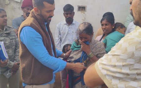 ಆನೆ ದಾಳಿಗೆ ಕೃಷಿಕ ಬಲಿ: ಶಾಸಕ ಡಾ.ಮಂತರ್ ಗೌಡ ಭೇಟಿ,ಕುಟುಂಬಸ್ಥರಿಗೆ ಸಾಂತ್ವನ