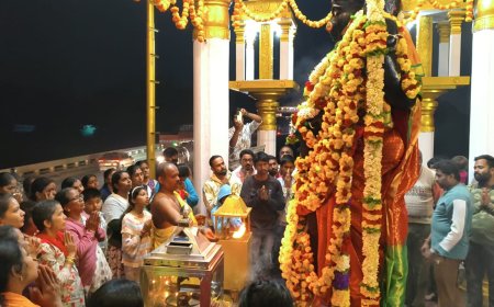 ಕುಶಾಲನಗರ : ಹುಣ್ಣಿಮೆ ಅಂಗವಾಗಿ ಕಾವೇರಿ ಪ್ರತಿಮೆಗೆ ವಿಶೇಷ ಪೂಜೆ :  ನದಿಗಳಿಗೆ ಕಲುಷಿತ ನೀರು ಹರಿಸದಂತೆ ಕ್ರಮ ಕೈಗೊಳ್ಳಬೇಕು : ಬಿ..ಟಿ.ಸಚ್ಚಿದಾನಂದ