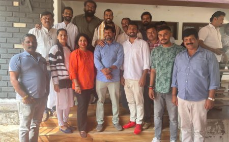 ಶಾಸಕ ಮಂತರ್ ಗೌಡ ಅವರನ್ನು  ಭೇಟಿಯಾದ ಕೊಡಗು ಗೌಡ ಯುವ ವೇದಿಕೆ ಸದಸ್ಯರು