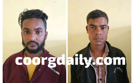 ನಾಪೋಕ್ಲು ಪೊಲೀಸ್ ಠಾಣಾ ವ್ಯಾಪ್ತಿಯಲ್ಲಿ ಅಕ್ರಮ ಗಾಂಜಾ ಮಾರಾಟ: ಪ್ರತ್ಯೇಕ ಪ್ರಕರಣದಲ್ಲಿ ಅಸ್ಸಾಂ ರಾಜ್ಯದ ಇಬ್ಬರ ಬಂಧನ