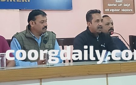 ಜ.16 ರಿಂದ 18ರವರೆಗೆ ಕೂರ್ಗ್ ಟೇಬಲ್ ಟೆನ್ನಿಸ್ ಯೂತ್ ಅಸೋಸಿಯೇಷನ್ ವತಿಯಿಂದ ಜಿಲ್ಲಾ ಮಟ್ಟದ ಟೇಬಲ್ ಟೆನ್ನಿಸ್ ಕೂರ್ಗ್ ಚಾಂಪಿಯನ್ ಶಿಪ್ ಕಪ್