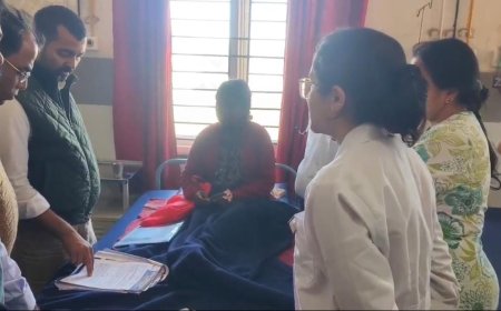 ಮಡಿಕೇರಿ:ಜಿಲ್ಲಾಸ್ಪತ್ರೆಗೆ ದಿಢೀರ್ ಭೇಟಿ ನೀಡಿ ಪರಿಶೀಲನೆ ನಡೆಸಿದ ಶಾಸಕ ಡಾ.ಮಂತರ್ ಗೌಡ