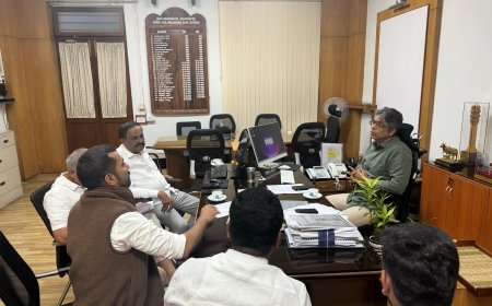 ಸೋಮವಾರಪೇಟೆ ತಾಲ್ಲೂಕು ಸರ್ಕಾರಿ ಆಸ್ಪತ್ರೆ ಮೇಲ್ದರ್ಜೆಗೆ ಮತ್ತು ಹೊಸ ಕಟ್ಟಡ ನಿರ್ಮಾಣ:ಬಜೆಟ್ ನಲ್ಲಿ ಅನುದಾನ ನೀಡುವ ಕುರಿತು ಆರೋಗ್ಯ ಇಲಾಖೆಯ ಪ್ರಧಾನ ಕಾರ್ಯದರ್ಶಿ ಭೇಟಿಯಾದ ಶಾಸಕ ಡಾ.ಮಂತರ್ ಗೌಡ