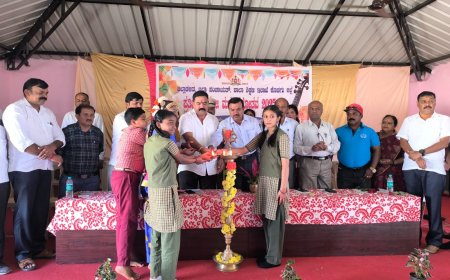 ಕುಶಾಲನಗರ : ಜಿಲ್ಲಾ ಮಟ್ಟದ ಪ್ರತಿಭಾಕಾರಂಜಿ ಹಾಗೂ ಕಲೋತ್ಸವ ಕಾರ್ಯಕ್ರಮ;  ಮಕ್ಕಳ ಸಮಗ್ರ ವ್ಯಕ್ತಿತ್ವ ವಿಕಾಸಕ್ಕೆ ಪ್ರತಿಭಾಕಾರಂಜಿ ಉತ್ತಮ ವೇದಿಕೆ : ಎಚ್.ಎಸ್.ಚೇತನ್