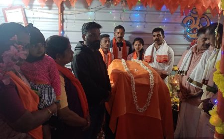 ಕತ್ತಲೆಕಾಡಿನಲ್ಲಿ ಸಂಭ್ರಮದ ಸಂಕ್ರಾಂತಿ ದೀಪಾರಾಧನೆ - ನೂತನ ಧ್ವನಿವರ್ಧಕ ಲೋಕಾರ್ಪಣೆ