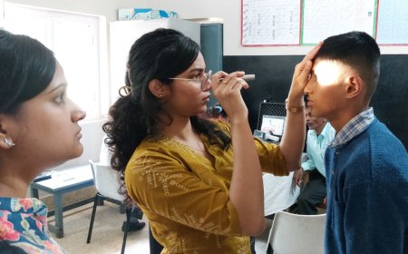 ಸ್ವಸ್ಥ ಸಂಸ್ಥೆಯಲ್ಲಿ ವಿಶೇಷ ಚೇತನರು, ಆರೈಕೆದಾರರಿಗೆ   ನೇತ್ರ ತಪಾಸಣಾ ಉಚಿತ ಶಿಬಿರ