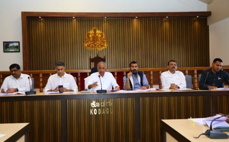 ಜಿಲ್ಲಾ ಉಸ್ತುವಾರಿ ಸಚಿವರಾದ ಎನ್.ಎಸ್.ಭೋಸರಾಜು ಅವರ ಅಧ್ಯಕ್ಷತೆಯಲ್ಲಿ  ಜಿಲ್ಲಾ ಯೋಜನಾ ಸಮಿತಿ ಸಭೆ;   ಸುಮಾರು 1300 ಕೋಟಿ ರೂ. ಕ್ರಿಯಾಯೋಜನೆ ಮಂಡನೆ