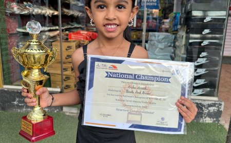 ರಾಷ್ಟ್ರೀಯ ಮಟ್ಟದ ಅಬ್ಯಾಕಸ್ ಮತ್ತು ವೇದ ಗಣಿತ ಚಾಂಪಿಯನ್‍ಶಿಪ್‍ನಲ್ಲಿ ಕೊಡಗು ಜಿಲ್ಲೆಗೆ ಕೀರ್ತಿ ತಂದ ಪುಟ್ಟ ಬಾಲೆ ವಿರಾಜಪೇಟೆಯ ಸ್ರಿಹ ಸುರೇಶ್