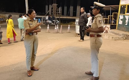 ರಾಜಾಸೀಟ್ ನಲ್ಲಿ‌ ಫ್ಲವರ್ ಶೋ;ಪಾರ್ಕಿಂಗ್ ವ್ಯವಸ್ಥೆ ಪರಿಶೀಲನೆ ನಡೆಸಿದ ಎಸ್.ಪಿ ಬಿಂದುಮಣಿ