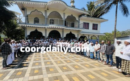 ಚೆರಿಯಪರಂಬು ಮಖಾಂ ಉರೂಸ್ ಪ್ರಚಾರದ ಪೋಸ್ಟರ್ ಬಿಡುಗಡೆ