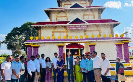 ಮಡಿಕೇರಿ: ರಾಜಾಸೀಟ್ ನಲ್ಲಿ ‌ಫ್ಲವರ್ ಶೋ ವೀಕ್ಷಿಸಿದ ಶಾಸಕ ಎಎಸ್ ಪೊನ್ನಣ್ಣ