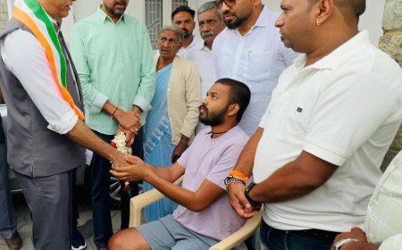 GB ಸಿಂಡ್ರೋಮ್ ಎಂಬ ಭೀಕರವಾದ ಅಪರೂಪದ ಕಾಯಿಲೆಗೆ ತುತ್ತಾಗಿದ್ದ ಬಡ‌‌ ಕುಟುಂಬಕ್ಕೆ ನೆರವಾದ ಶಾಸಕ‌‌ ಎಎಸ್ ಪೊನ್ನಣ್ಣ ಹಾಗೂ ಚೋಕಂಡ ಸಂಜು ಸುಬ್ಬಯ್ಯ