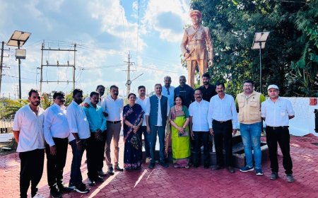 ಮಡಿಕೇರಿ;ಫೀಲ್ಡ್ ಮಾರ್ಷಲ್ ಕೆ.ಎಂ ಕಾರ್ಯಪ್ಪ ಪ್ರತಿಮೆ ನವೀಕರಣ ಶಾಸಕ ಎಎಸ್ ಪೊನ್ನಣ್ಣ ಪರಿಶೀಲನೆ, ಮೆಚ್ಚುಗೆ