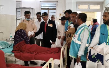 ಸಮಸ್ತ ನೂರನೇ ವಾರ್ಷಿಕೋತ್ಸವ: ಆಸ್ಪತ್ರೆಯ ರೋಗಿಗಳಿಗೆ ಹಣ್ಣು ಹಂಪಲು ವಿತರಣೆ