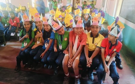 ನಾಪೋಕ್ಲು; ಕರ್ನಾಟಕ ಪಬ್ಲಿಕ್ ಪ್ರಾಥಮಿಕ ಶಾಲೆಯಲ್ಲಿ ಯಶಸ್ವಿಯಾಗಿ ನಡೆದ ನಾಪೋಕ್ಲು ಕ್ಲಸ್ಟರ್ ಮಟ್ಟದ ವಿದ್ಯಾರ್ಥಿಗಳ  ಕಲಿಕಾ ಹಬ್ಬ