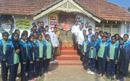 ಫೀಲ್ಡ್ ಮಾರ್ಷಲ್ ಕೆ.ಎಂ‌ ಕಾರ್ಯಪ್ಪ ಅವರ ಹುಟ್ಟೂರು ಶನಿವಾರಸಂತೆಯಲ್ಲಿ ಜನ್ಮದಿನ ಆಚರಣೆ