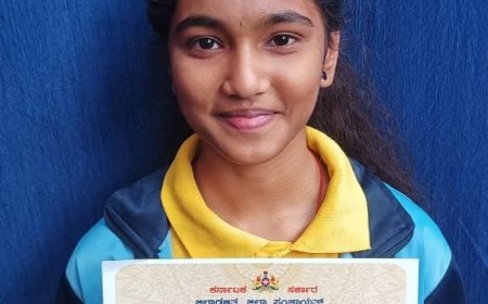 ಪ್ರತಿಭಾ ಕಾರಂಜಿ:  ರಂಗೋಲಿ ಸ್ಪರ್ಧೆಯಲ್ಲಿ ರಾಜ್ಯಮಟ್ಟಕ್ಕೆ ಪುಣ್ಯ ಆಯ್ಕೆ