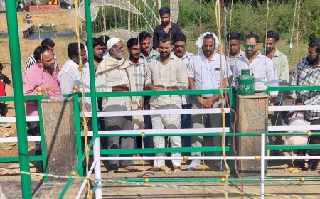 ದೊಡ್ಡಹೊಸೂರುವಿನ ಹಝರತ್ ಸೈಯದ್ ಜಾಫರ್ ನೂರ್ ಷಾ ಖಾದ್ರಿ ಮಖಾಂ ಉರೂಸ್ ಸಮಾರಂಭದಲ್ಲಿ ಭಾಗವಹಿಸಿದ ಶಾಸಕ ಡಾ.ಮಂತರ್ ಗೌಡ