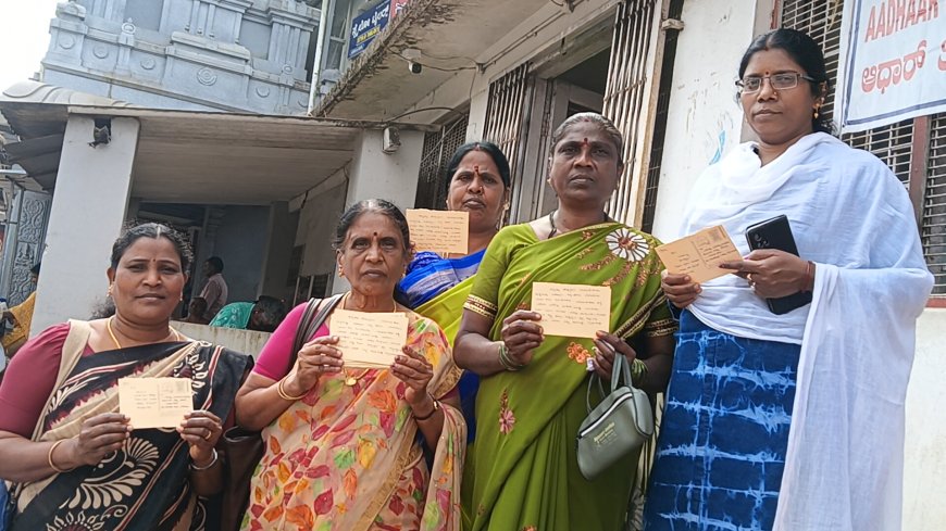 ಮರ್ಯಾದಗೇಡು ಹತ್ಯೆ ಪ್ರಕರಣವನ್ನು ಖಂಡಿಸಿ, ಅಖಿಲ ಭಾರತ ಜನವಾದಿ ಮಹಿಳಾ ಸಂಘಟನೆ ವತಿಯಿಂದ ವಿರಾಜಪೇಟೆಯಲ್ಲಿ ಪತ್ರ ಚಳುವಳಿ