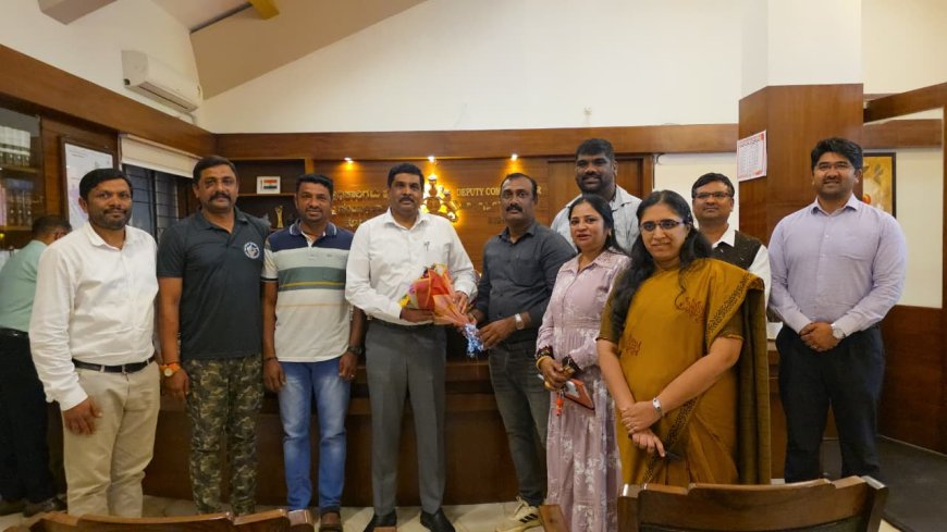 ಕೊಡಗು ಜಿಲ್ಲೆಯ ನೂತನ ಜಿಲ್ಲಾಧಿಕಾರಿ ಎಸ್.ಜೆ ಸೋಮಶೇಖರ್ ಅವರಿಗೆ ಸ್ವಾಗತ ಕೋರಿದ ಕೊಡಗು ಜಿಲ್ಲಾ ಕಾರ್ಯನಿರತ ಪತ್ರಕರ್ತರ ಸಂಘ