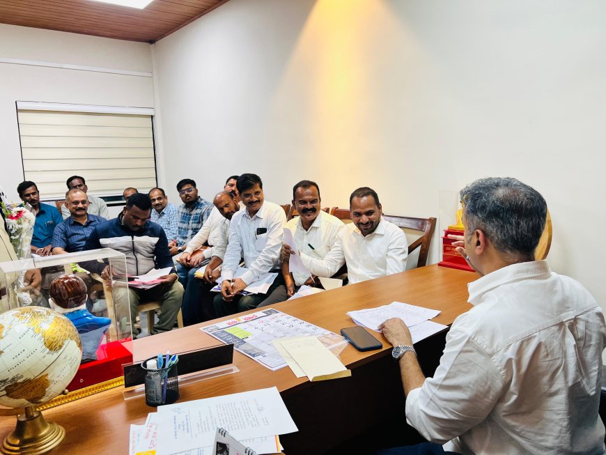 ವಿರಾಜಪೇಟೆ:ವಿವಿಧ ಇಲಾಖೆಯ ಅಧಿಕಾರಿಗಳೊಂದಿಗೆ ಸಭೆ‌ ನಡೆಸಿದ ಶಾಸಕ‌‌ ಎಎಸ್ ಪೊನ್ನಣ್ಣ