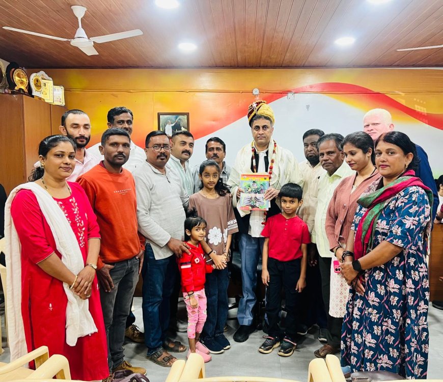 ಕರ್ನಾಟಕ ರಾಜ್ಯ ಮಕ್ಕಳ ಸಾಹಿತ್ಯ ಪರಿಷತ್ ಪದಾಧಿಕಾರಿಗಳೊಂದಿಗೆ ಶಾಸಕ ಪೊನ್ನಣ್ಣ ಸಭೆ: ಅನುದಾನಕ್ಕೆ ಪ್ರಯತ್ನಿಸುವ ಭರವಸೆ