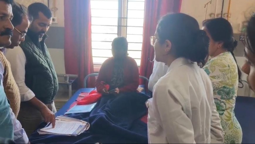 ಮಡಿಕೇರಿ:ಜಿಲ್ಲಾಸ್ಪತ್ರೆಗೆ ದಿಢೀರ್ ಭೇಟಿ ನೀಡಿ ಪರಿಶೀಲನೆ ನಡೆಸಿದ ಶಾಸಕ ಡಾ.ಮಂತರ್ ಗೌಡ