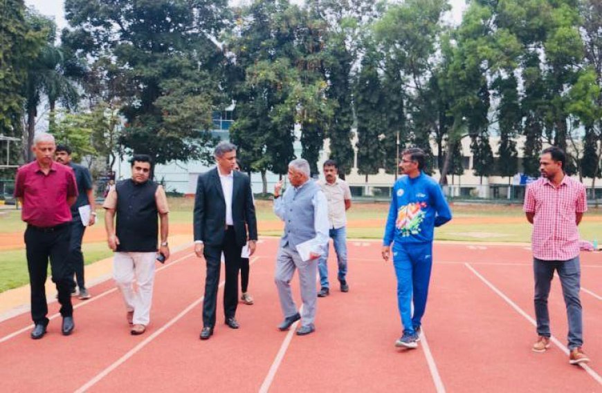 ಭಾರತೀಯ ಕ್ರೀಡಾ ಪ್ರಾಧಿಕಾರದ, ನೇತಾಜಿ ಸುಭಾಷ್ ದಕ್ಷಿಣ ಕೇಂದ್ರಕ್ಕೆ ಶಾಸಕ ಎಎಸ್  ಪೊನ್ನಣ್ಣ ಭೇಟಿ