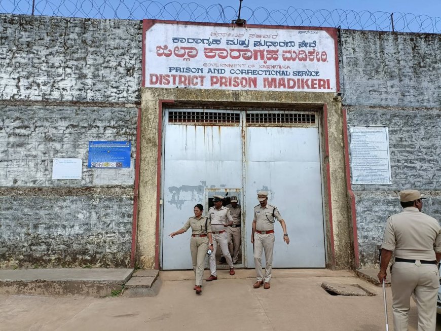ಜಿಲ್ಲಾ ಕಾರಾಗೃಹಕ್ಕೆ ಭೇಟಿ ನೀಡಿದ ಎಸ್‌ಪಿ ಬಿಂದುಮಣಿ