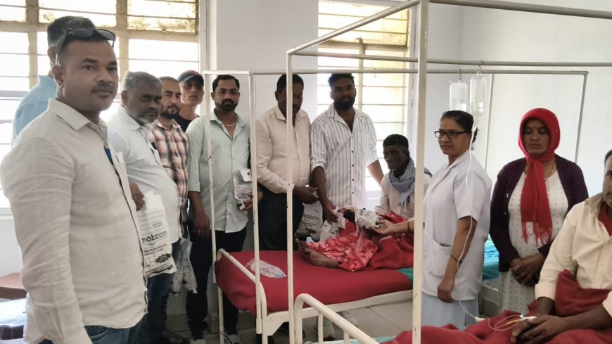 ಗೆಳೆಯರ ಬಳಗದ ವತಿಯಿಂದ ಗ್ರಾ.ಪಂ ಸದಸ್ಯ ಕೆ.ಬಿ.ಶಂಶುದ್ಧೀನ್ ಜನ್ಮ ದಿನಾಚರಣೆ:  ಸರ್ಕಾರಿ ಆಸ್ಪತ್ರೆಯ ರೋಗಿಗಳಿಗೆ ಹಣ್ಣು ಹಂಪಲು ವಿತರಣೆ