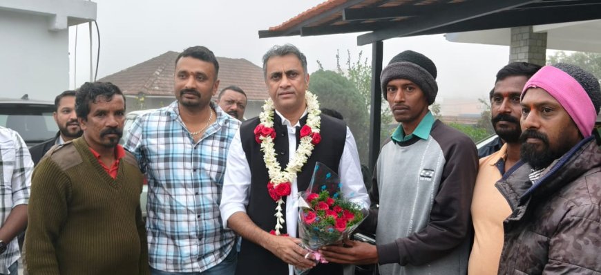 ಹಾಡಿ ನಿವಾಸಿಗಳಿಗೆ ಎ.ಎಸ್.ಪೊನ್ನಣ್ಣ ನವರಿಂದ ರಸ್ತೆ ಭಾಗ್ಯ