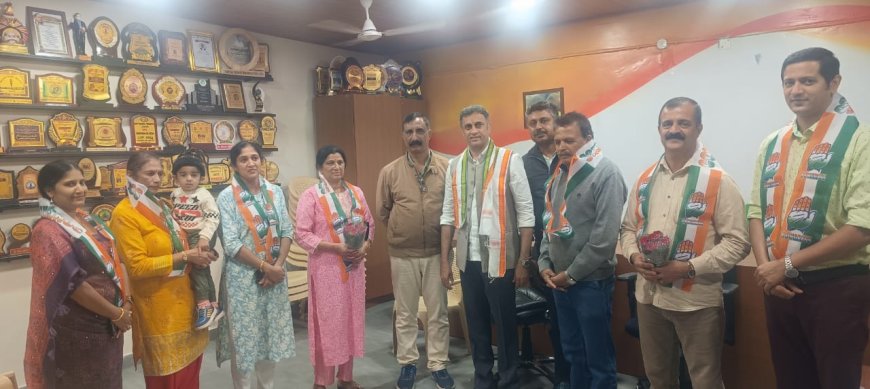 ಶಾಸಕ‌ ಎಎಸ್ ಪೊನ್ನಣ್ಣ ನೇತೃತ್ವದಲ್ಲಿ ಕಾಂಗ್ರೆಸ್ ಸೇರ್ಪಡೆ