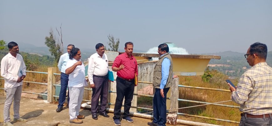 ಕುಡಿಯುವ ನೀರು ಶುದ್ಧೀಕರಣ ಘಟಕಕ್ಕೆ ಜಿಲ್ಲಾಧಿಕಾರಿ ಭೇಟಿ; ಪರಿಶೀಲನೆ