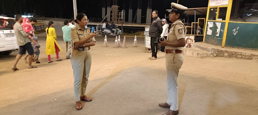 ರಾಜಾಸೀಟ್ ನಲ್ಲಿ‌ ಫ್ಲವರ್ ಶೋ;ಪಾರ್ಕಿಂಗ್ ವ್ಯವಸ್ಥೆ ಪರಿಶೀಲನೆ ನಡೆಸಿದ ಎಸ್.ಪಿ ಬಿಂದುಮಣಿ