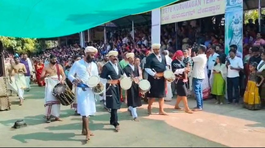 ಬೈತೂರು ಉತ್ಸವ; ಕೊಡವ ಸಮಾಜದ ವತಿಯಿಂದ ಬೊಳಕಾಟ್,ಉಮ್ಮತ್ತಾಟ್ ಪ್ರದರ್ಶನ