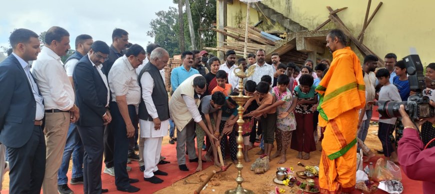 ಜನರಲ್ ತಿಮ್ಮಯ್ಯ ಜಿಲ್ಲಾ ಕ್ರೀಡಾಂಗಣದ ಬಳಿ ಸುಮಾರು 2.50 ಕೋಟಿ ರೂ ವೆಚ್ಚದಲ್ಲಿ ಬಾಲಕಿಯರ ನೂತನ ಕ್ರೀಡಾ ವಸತಿ ನಿಲಯ ನಿರ್ಮಾಣಕ್ಕೆ ಚಾಲನೆ