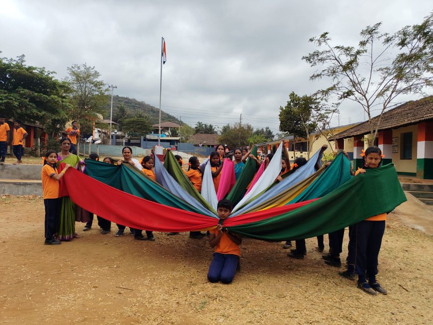 ಕೂಡುಮಂಗಳೂರು ಸರ್ಕಾರಿ  ಪ್ರಾಥಮಿಕ ಶಾಲೆಯಲ್ಲಿ ಸಂಭ್ರಮದ ಗಣರಾಜ್ಯೋತ್ಸವ:ಮಕ್ಕಳಿಂದ ವೈವಿಧ್ಯಮಯ ಪ್ರದರ್ಶನ
