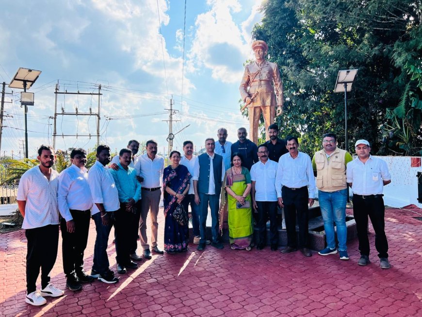 ಮಡಿಕೇರಿ;ಫೀಲ್ಡ್ ಮಾರ್ಷಲ್ ಕೆ.ಎಂ ಕಾರ್ಯಪ್ಪ ಪ್ರತಿಮೆ ನವೀಕರಣ ಶಾಸಕ ಎಎಸ್ ಪೊನ್ನಣ್ಣ ಪರಿಶೀಲನೆ, ಮೆಚ್ಚುಗೆ