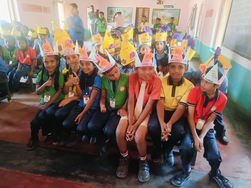 ನಾಪೋಕ್ಲು; ಕರ್ನಾಟಕ ಪಬ್ಲಿಕ್ ಪ್ರಾಥಮಿಕ ಶಾಲೆಯಲ್ಲಿ ಯಶಸ್ವಿಯಾಗಿ ನಡೆದ ನಾಪೋಕ್ಲು ಕ್ಲಸ್ಟರ್ ಮಟ್ಟದ ವಿದ್ಯಾರ್ಥಿಗಳ  ಕಲಿಕಾ ಹಬ್ಬ