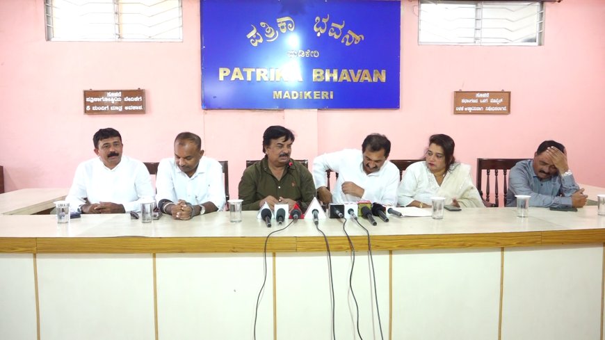 ಮೈಸೂರು ಮತ್ತು ಕುಶಾಲನಗರ ನಡುವೆ ರೈಲು ಮಾರ್ಗ ನಿರ್ಮಾಣ ಯೋಜನೆ ರದ್ದುಗೊಂಡಿದೆ.ಆದರೆ, ಸಂಸದರಾದ ಯದುವೀರ್ ಅವರು ರಾಜ್ಯ ಸರ್ಕಾರ ಭೂಸ್ವಾಧೀನ ಪಡಿಸಿಕೊಳ್ಳುವಲ್ಲಿ ವಿಳಂಬ ಮಾಡಿರುವುದು ಕಾರಣವೆಂದು ಜನರ ಮೇಲೆ ಗೂಬೆ ಕೂರಿಸುವ ಕೆಲಸ ಮಾಡುತ್ತಿದೆ;ಕೆಪಿಸಿಸಿ ವಕ್ತಾರ ಎಂ.ಲಕ್ಷ್ಮಣ್