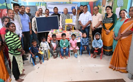 ಅಂಗನವಾಡಿ ಕೇಂದ್ರಗಳಿಗೆ ಮಿಸ್ಟಿ ಹಿಲ್ಸ್ ವತಿಯಿಂದ ಕೊಡುಗೆ