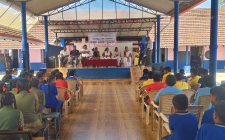 ಗೋಣಿಕೊಪ್ಪ;ಸರ್ಕಾರಿ ಮಾದರಿ ಪ್ರಾಥಮಿಕ ಶಾಲೆಯಲ್ಲಿ ಮಕ್ಕಳ ಗ್ರಾಮ ಸಭೆ