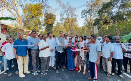 2.50 ಕೋಟಿ ವೆಚ್ಚದಲ್ಲಿ ಪೂರ್ಣಗೊಂಡ ತಿತಿಮತಿ-ಪಾಲಿಬೆಟ್ಟ ಸಂಪರ್ಕ ರಸ್ತೆ  ಉದ್ಘಾಟನೆ