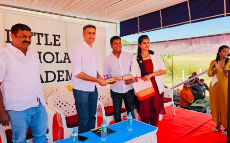 ಲಿಟಲ್ ಸ್ಕಾಲರ್ಸ್ ಶಾಲೆಯ 4ನೇ ವರ್ಷದ ಕ್ರೀಡಾ ದಿನಾಚರಣೆ ಕಾರ್ಯಕ್ರಮದಲ್ಲಿ ಭಾಗವಹಿಸಿದ ಶಾಸಕ ಎಎಸ್ ಪೊನ್ನಣ್ಣ