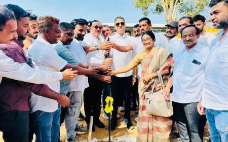 ಪಾಲಿಬೆಟ್ಟ; ಯಂಗ್ ಇಂಡಿಯಾ ನೂತನ‌ ಕಟ್ಟಡ ನಿರ್ಮಾಣಕ್ಕೆ ಶಾಸಕ ಎಎಸ್ ಪೊನ್ನಣ್ಣ ಚಾಲನೆ