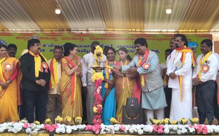 ಐಗೂರು ಗ್ರಾಮದ ಕಾಜೂರಿನಲ್ಲಿ ಯಶಸ್ವಿಯಾಗಿ ನಡೆದ ಸೋಮವಾರಪೇಟೆ ತಾಲ್ಲೂಕಿನ 9ನೇ ಕನ್ನಡ ಸಾಹಿತ್ಯ ಸಮ್ಮೇಳನ