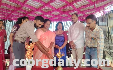 ನಾಪೋಕ್ಲು; ಕರ್ನಾಟಕ ಪಬ್ಲಿಕ್ ಶಾಲೆಯಲ್ಲಿ ದ್ವಿತೀಯ ಪಿಯುಸಿ ವಿದ್ಯಾರ್ಥಿಗಳಿಗೆ ಬೀಳ್ಕೊಡುಗೆ ಸಮಾರಂಭ