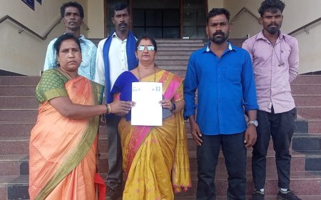 ವಿವಿಧ ಬೇಡಿಕೆಗಳ ಈಡೇರಿಕೆಗೆ ಆಗ್ರಹಿಸಿ ದಲಿತ ಸಂಘರ್ಷ ಸಮಿತಿಯಿಂದ ಪ್ರತಿಭಟನೆ